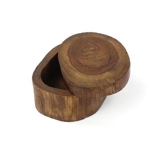Log Box with Sliding Lid-Siesta Crafts