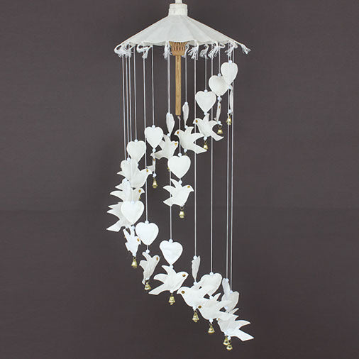 Peace Dove Saa Paper Mobile-Siesta Crafts