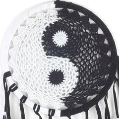 Yin Yang Crochet Dreamcatcher-Siesta Crafts