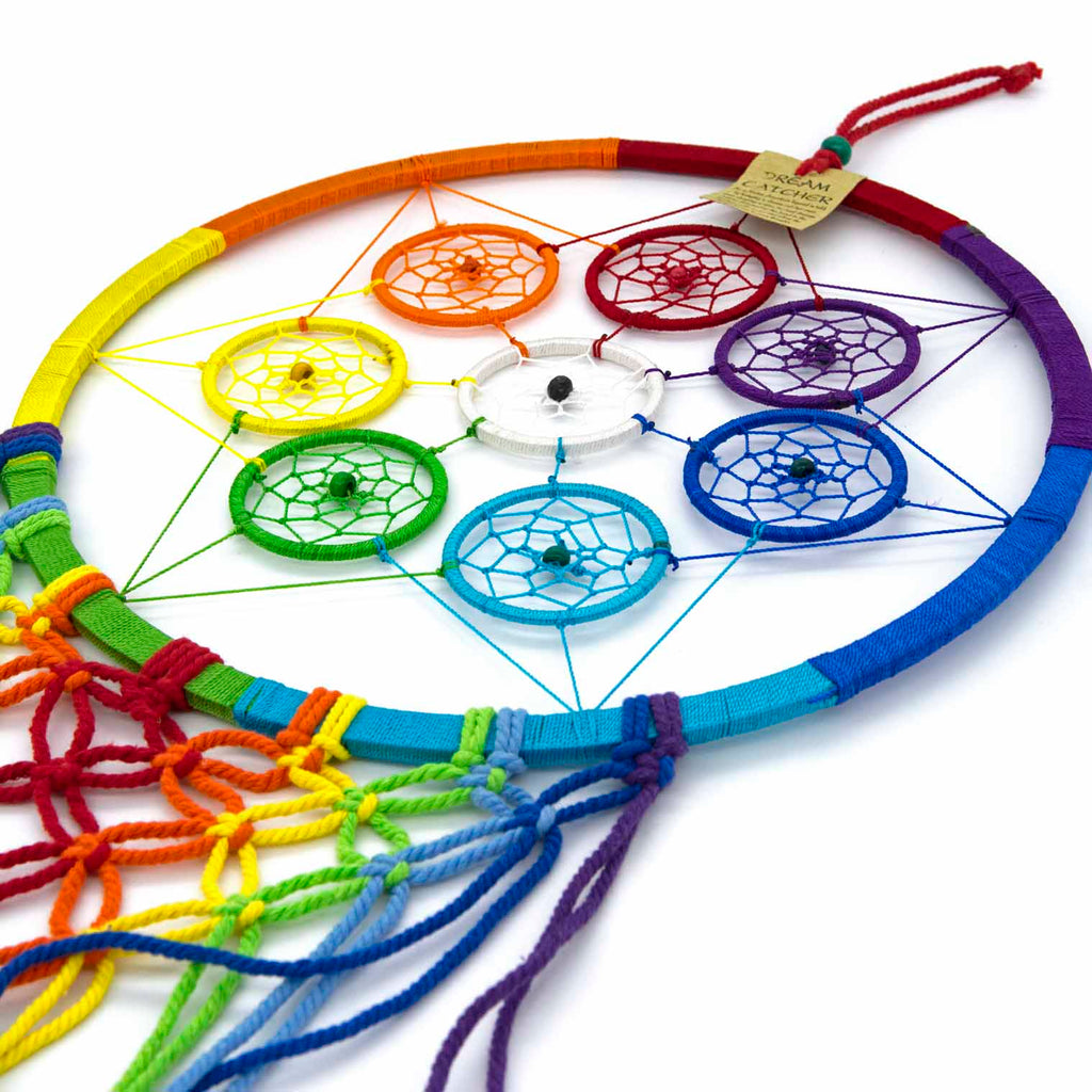 Chakra Dreamcatcher with Crochet-Siesta Crafts