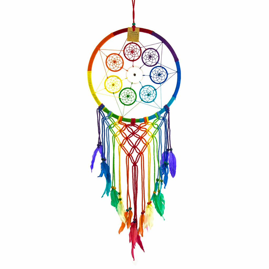 Chakra Dreamcatcher with Crochet-Siesta Crafts
