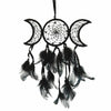 Small Black Triple Goddess Dreamcatcher-Siesta Crafts