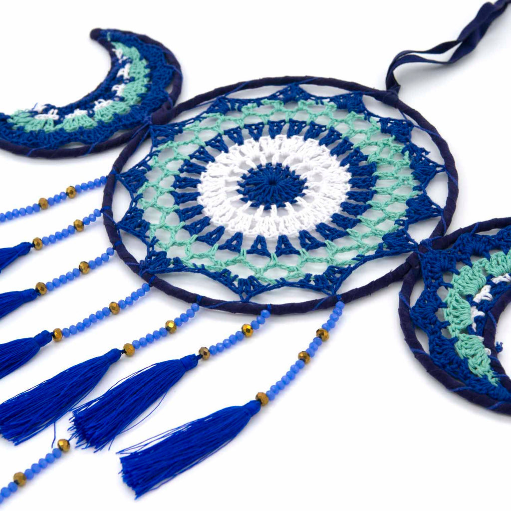 Crochet Triple Goddess Dreamcatcher-Siesta Crafts