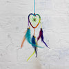 Heart Bright Rainbow Dreamcatcher-Siesta Crafts