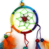 Mini Bright Rainbow Dreamcatcher-Siesta Crafts