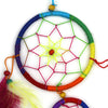 Small Bright Rainbow Dreamcatcher-Siesta Crafts