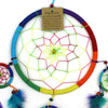 Large Bright Rainbow Dreamcatcher-Siesta Crafts