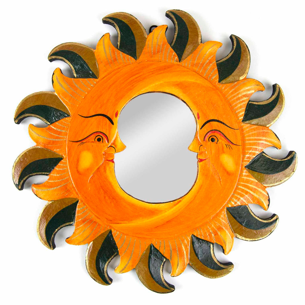 Large Double Moon Mirror-Siesta Crafts
