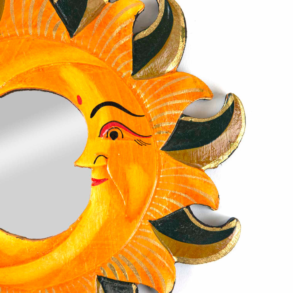 Small Double Moon Mirror-Siesta Crafts