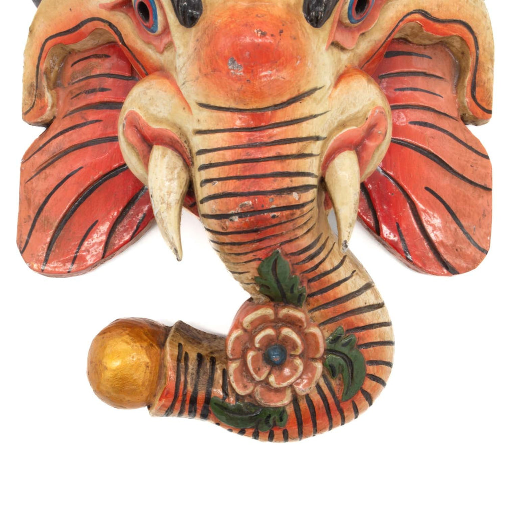 Artisan Ganesh Mask No.358-Siesta Crafts