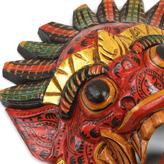 Small Patterned Raksassa Mask-Siesta Crafts