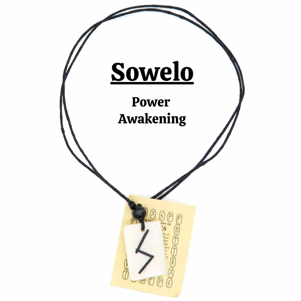 Rune Pendant Necklace-Siesta Crafts