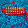 Nacha Resham Ankle Bells - Five Line (pair)-Siesta Crafts