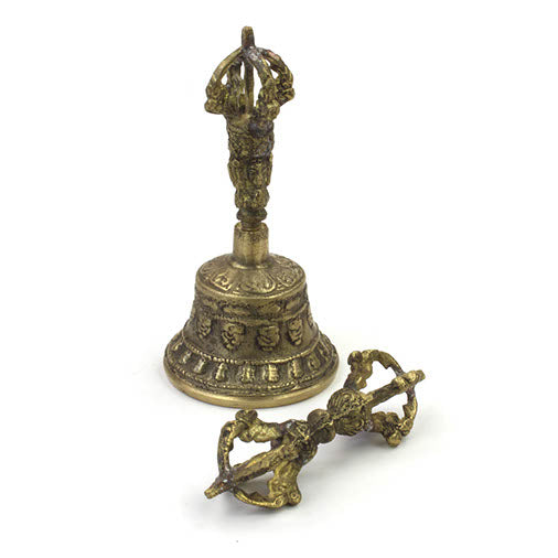 Small Tibetan Bell and Dorje-Siesta Crafts