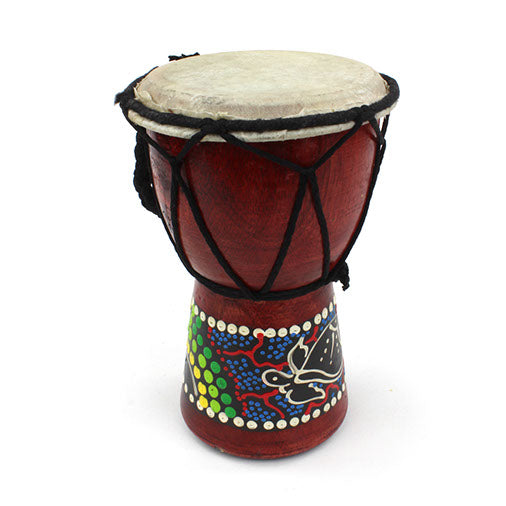 Mini Painted Djembe-Siesta Crafts