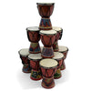 Mini Painted Djembe-Siesta Crafts