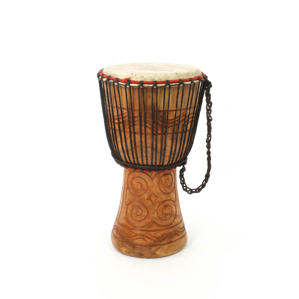 Small Ghanaian Djembe (7" Head)-Siesta Crafts