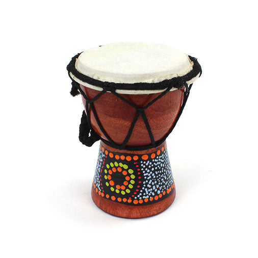 Tiny Painted Djembe-Siesta Crafts