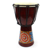 Small Painted Djembe-Siesta Crafts