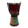 Small Painted Djembe-Siesta Crafts