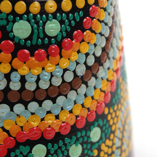 Small Painted Djembe-Siesta Crafts