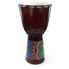 Large Painted Djembe-Siesta Crafts