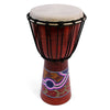 Large Painted Djembe-Siesta Crafts