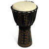Dark Carved Good Quality Djembe 50cm-Siesta Crafts