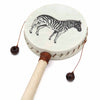 Zebra Zoo Hand Drum-Siesta Crafts