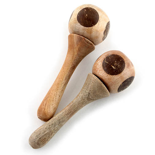 Small Coconut Maracas-Siesta Crafts