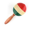 Painted Rattan Maraca-Siesta Crafts