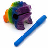 Rainbow Croaking Frog Guiro-Siesta Crafts