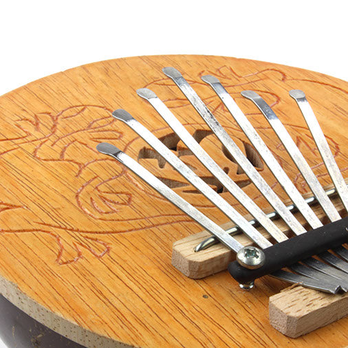 Coconut Thumb Piano-Siesta Crafts