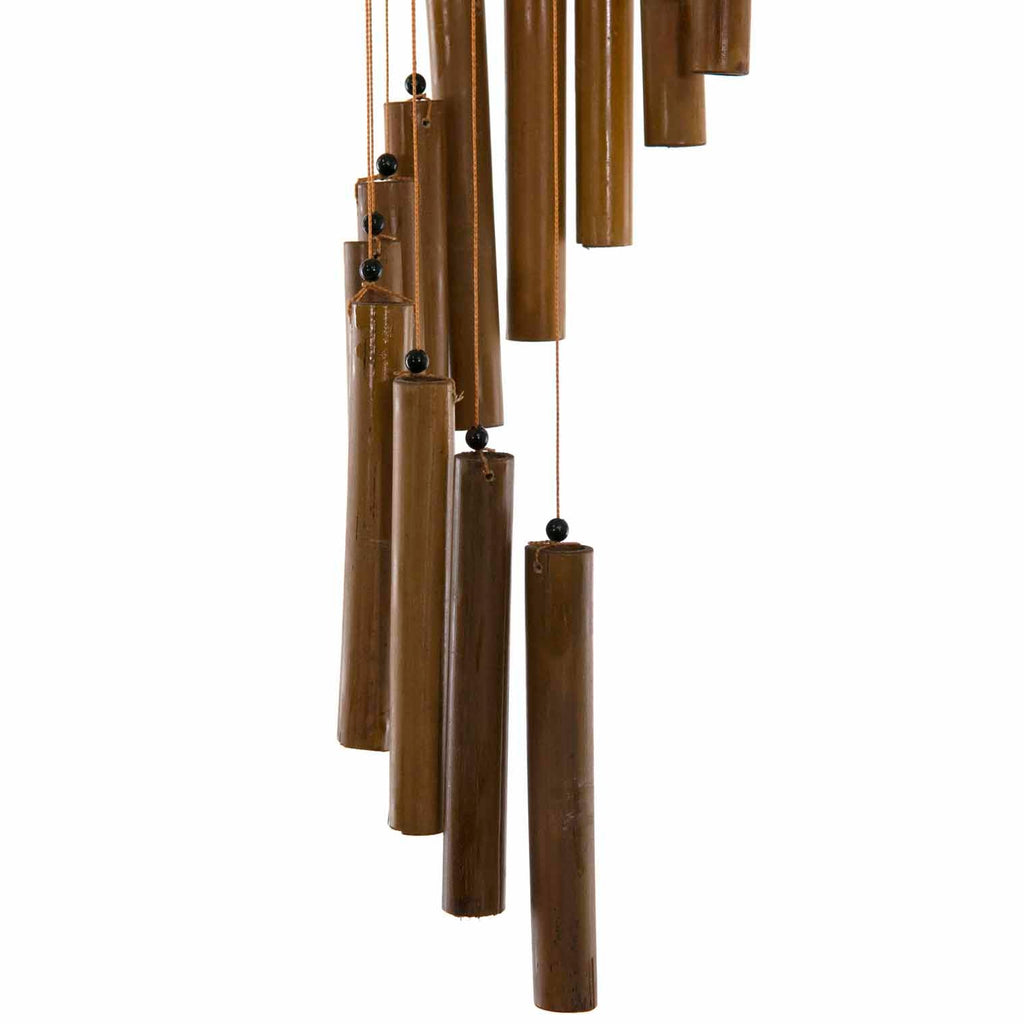 Spiral Bamboo Windchime-Siesta Crafts