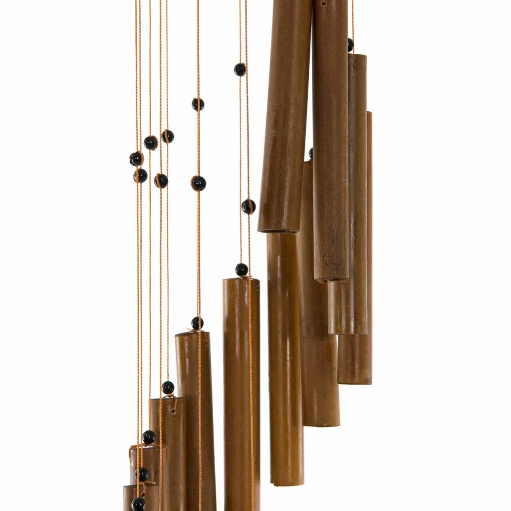 Spiral Bamboo Windchime-Siesta Crafts