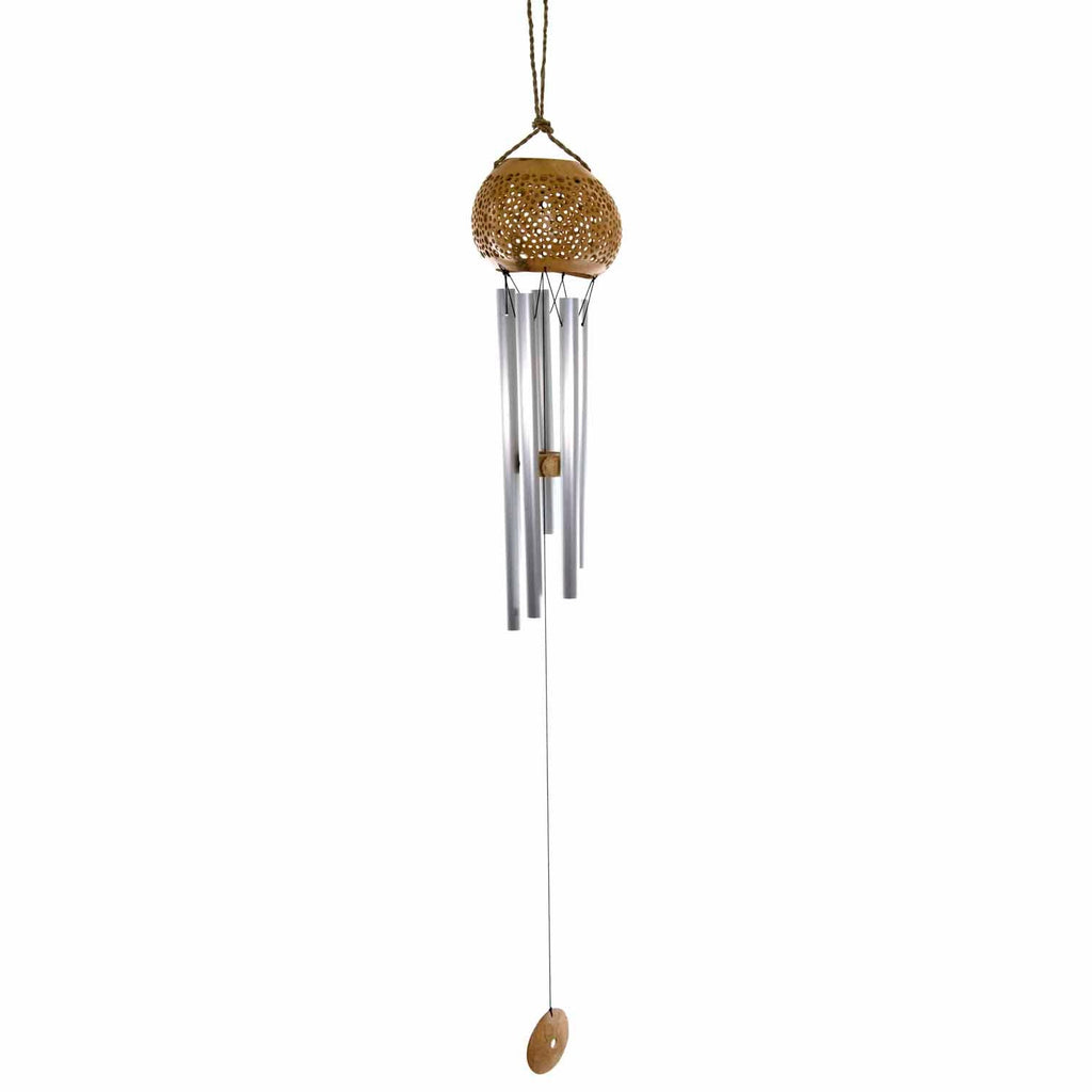 Cut Out Coconut Chime - Light-Siesta Crafts
