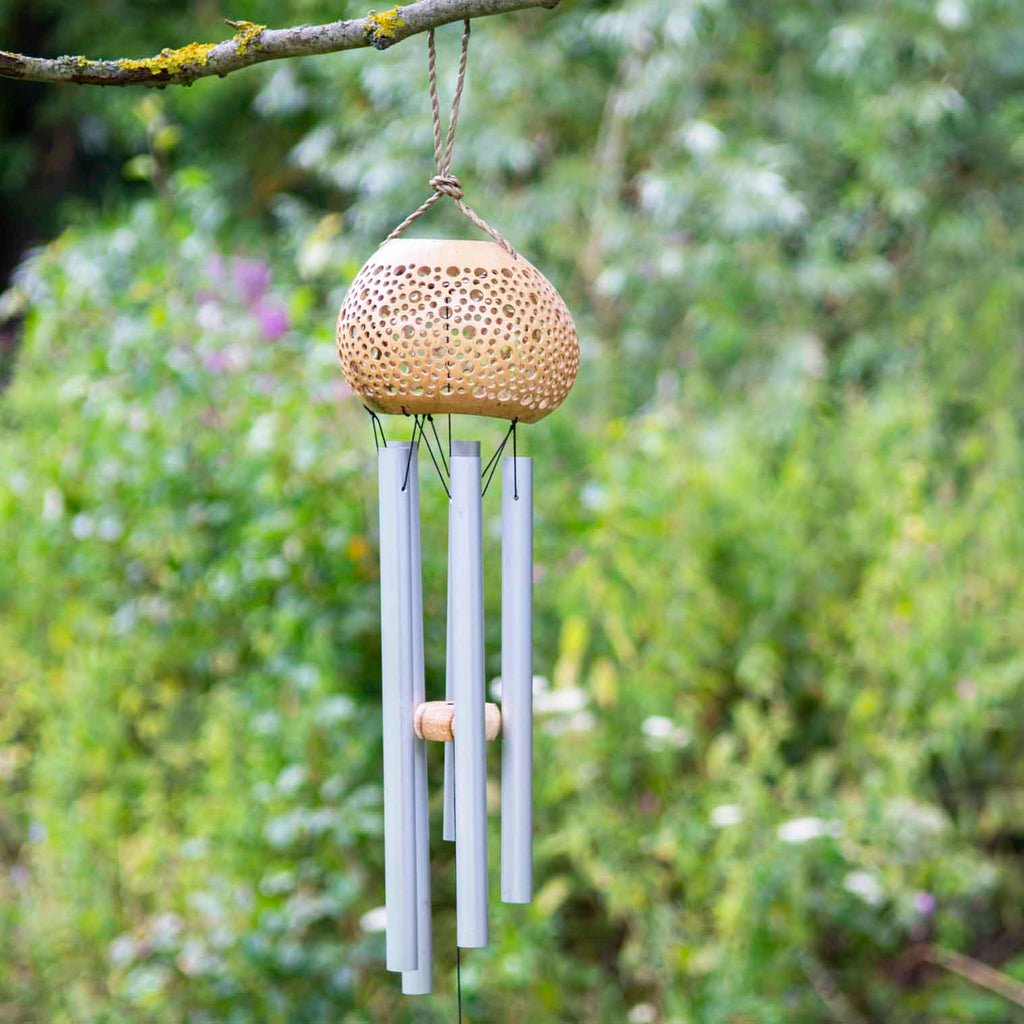 Cut Out Coconut Chime - Light-Siesta Crafts