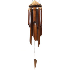 Padi Hat Bamboo Chime - Small-Siesta Crafts