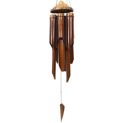 Padi Hat Bamboo Chime - Small-Siesta Crafts
