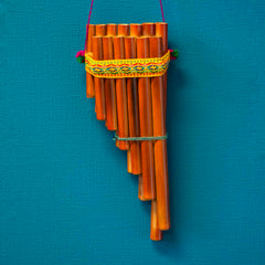 Medium Zampona - Double Row Pan Pipes-Siesta Crafts