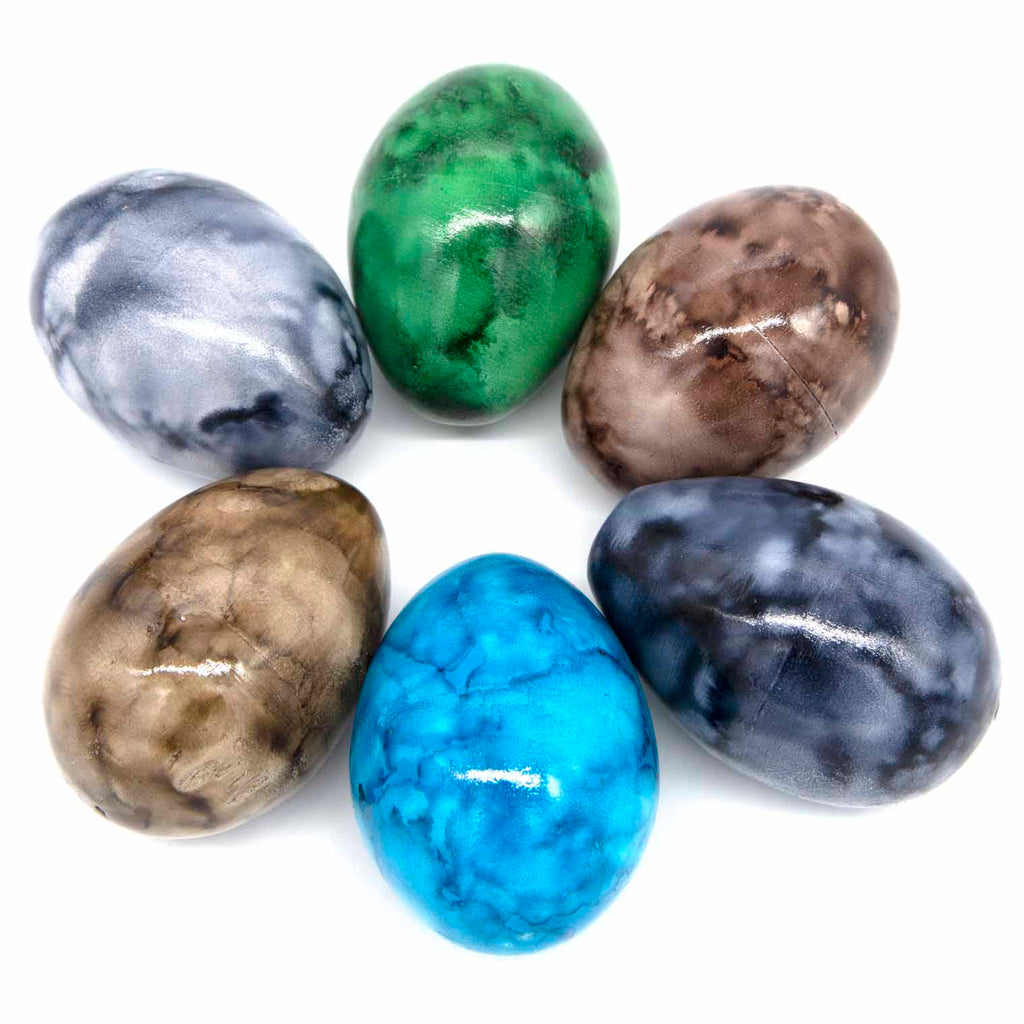 Tie Dyed Egg Shaker-Siesta Crafts