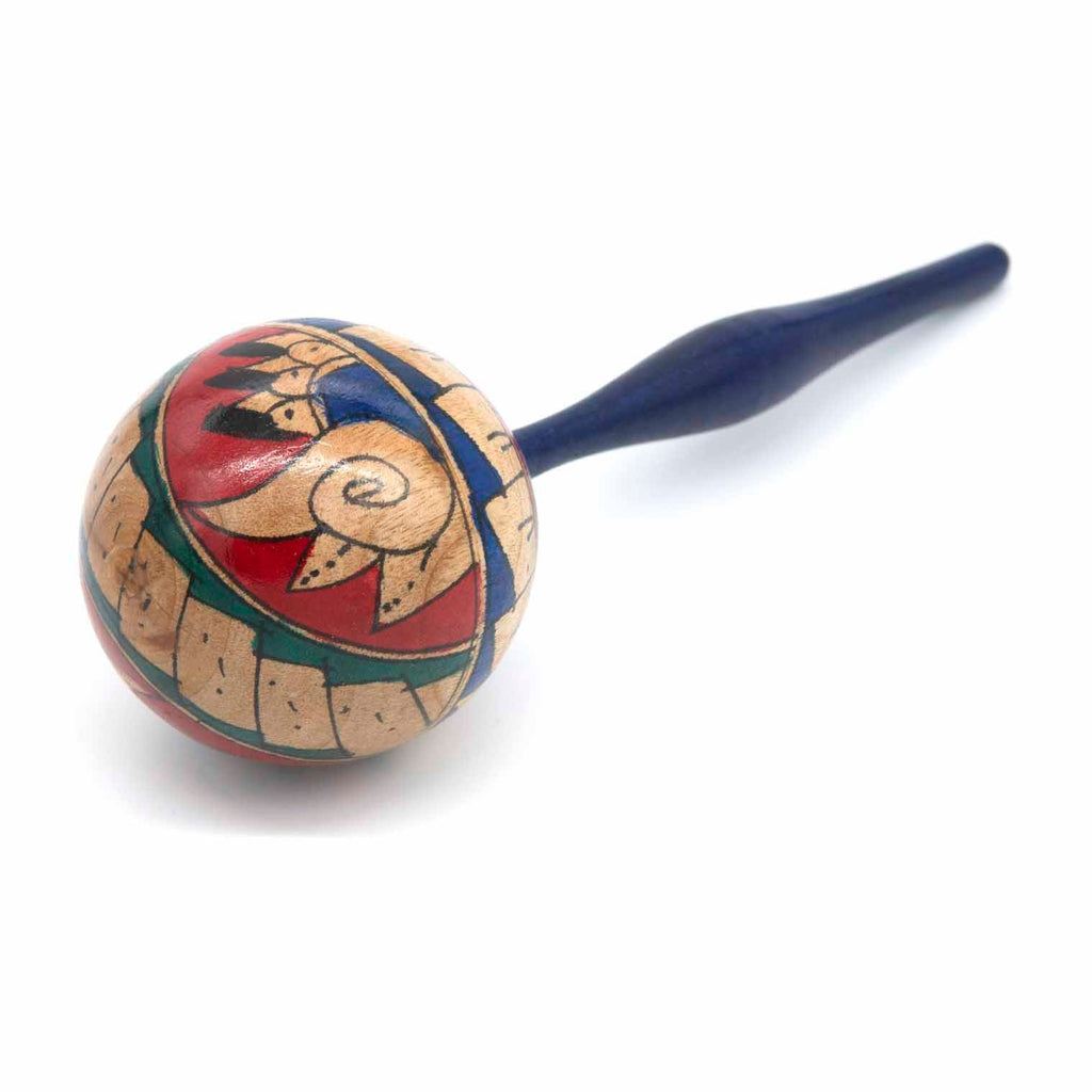 Large Painted Round Headed Shaker-Siesta Crafts