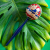 Large Painted Round Headed Shaker-Siesta Crafts