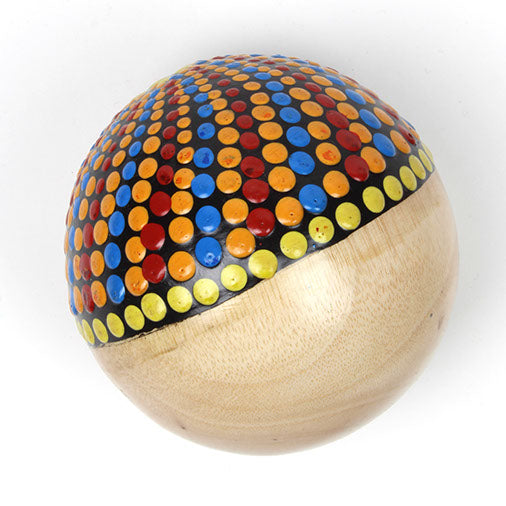 Painted Shaky Ball-Siesta Crafts
