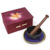 Small Patterned Singing Bowl Set-Siesta Crafts