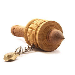 Tiny Wooden Prayer Wheel-Siesta Crafts