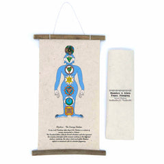 Lokta Deity Scroll - Seven Chakras-Siesta Crafts