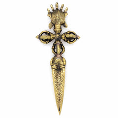 Fine Metal Phurba - Bhairab-Siesta Crafts