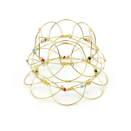 Folding Wire Mandala-Siesta Crafts