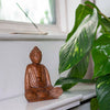Medium Handcarved Sitting Buddha-Siesta Crafts